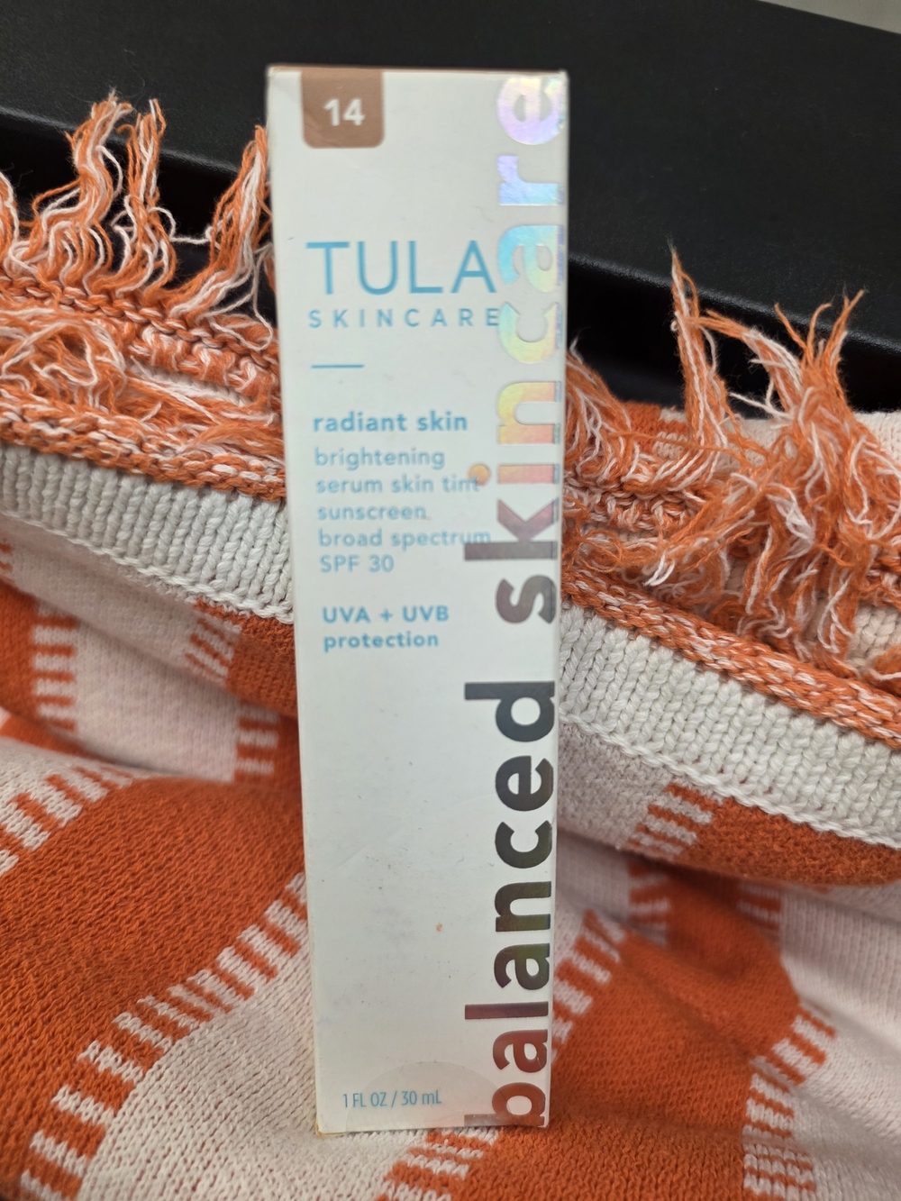 Tula Radiant Skin Brightening Serum SPF 30 — White & Teal Packaging